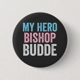 My Hero Bishop Budde Trans LGBT Trump Have Mercy 6 Cm Round Badge