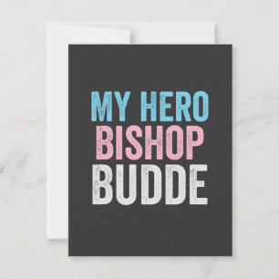 My Hero Bishop Budde Trans LGBT Trump Have Mercy Card