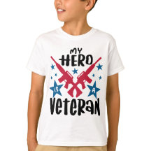 My Hero is a Veteran T-shirt