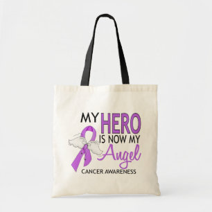 My Hero Is My Angel Cancer Tote Bag