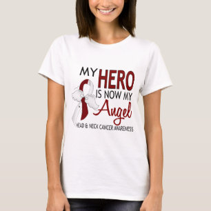 My Hero Is My Angel Head And Neck Cancer T-Shirt