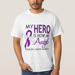 My Hero Is My Angel Pancreatic Cancer T-Shirt
