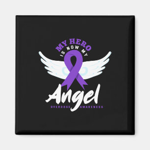 My Hero Is Now My Angel End Overdose Overdose Awar Magnet