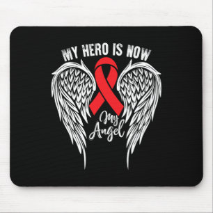 My Hero- Sickle Cell Anaemia Awareness Supporter R Mouse Mat
