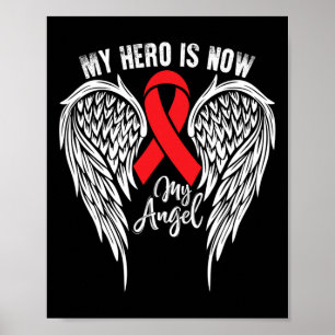 My Hero- Sickle Cell Anaemia Awareness Supporter R Poster