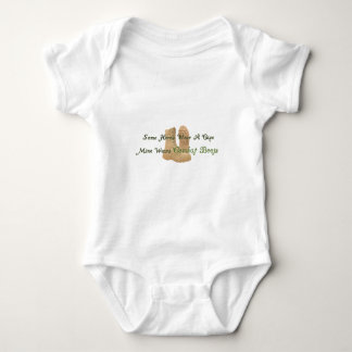 My Hero Wears Combat Boots Baby Bodysuit