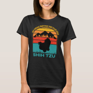 My Hiking Partner Has Four Legs Shih Tzu T-Shirt