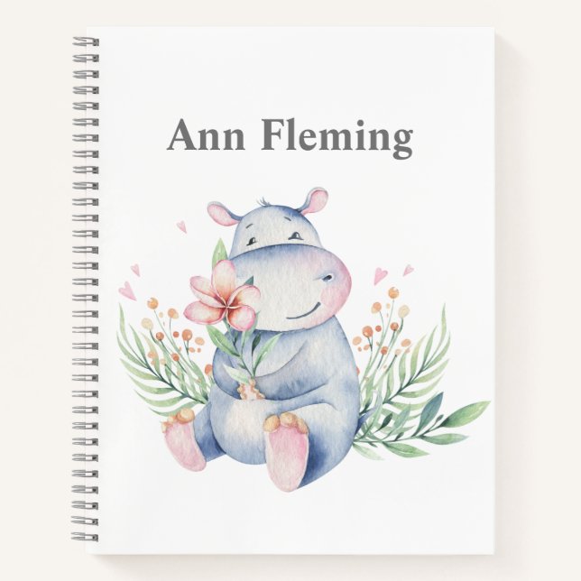 My Hippo Sketch Notebook (Front)