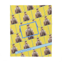 My Hit Pic Photo Custom Personalise Fleece Blanket