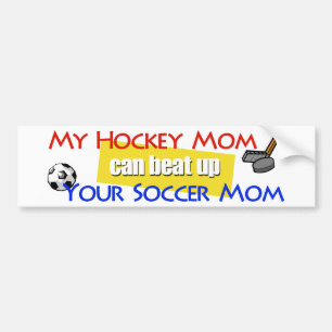 My Hockey Mum Bumper Sticker