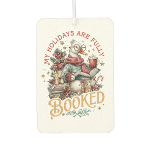 My Holidays Are Fully Booked Car Air Freshener