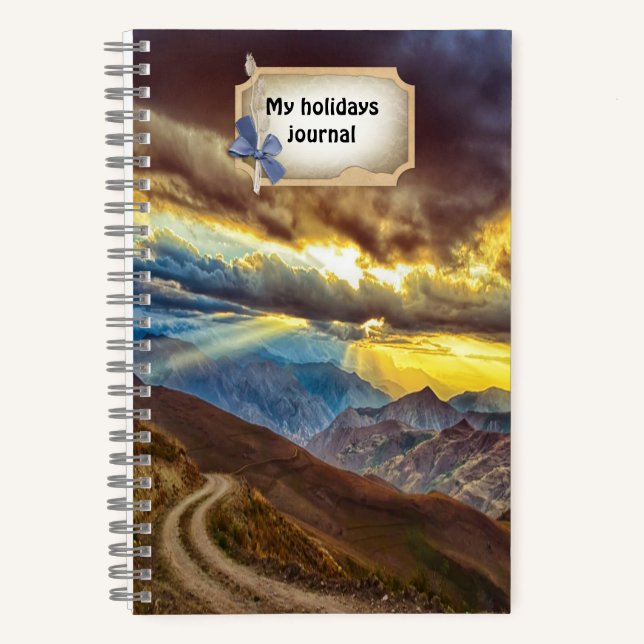 My holydays Notebook (Front)