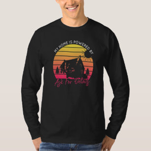 My Home Is Powered By The Sun Solar Home Modelers T-Shirt
