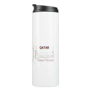 My Home Qatar – Minimalist Design Thermal Tumbler