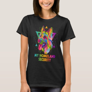 My Homeland Security German Shepherd Shepard Humo T-Shirt