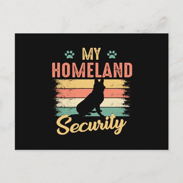 My homeland security postcard (Front)