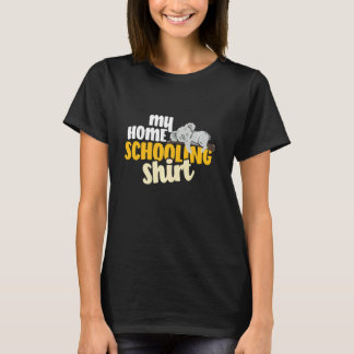 My homeschooling merch funny lazy Koala homeschool T-Shirt