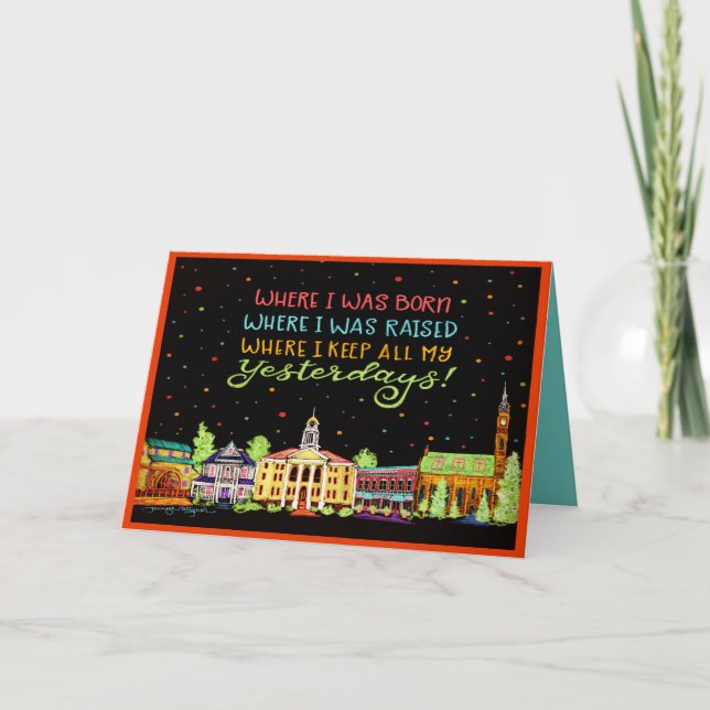 My Hometown Card (Front)