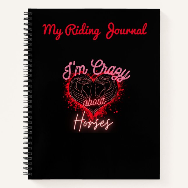 My Horse Riding Journal (Front)