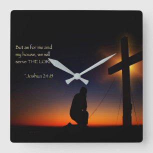 My House Square Wall Clock