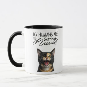 My Humans Are Getting Married Custom Cat Photo Mug