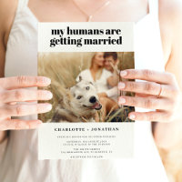 My Humans are Getting Married Funny Wedding