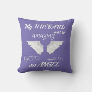 My Husband An Angel Cushion