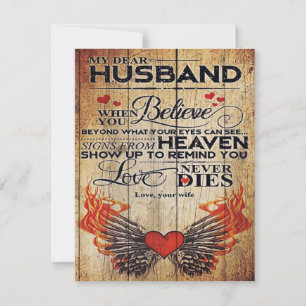 My Husband Birthday Gift   Letter For Husband   Invitation