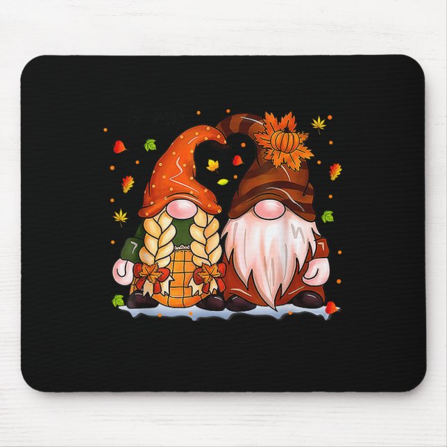 My Husband Is My Favorite Pain In The Gnomes Funny Mouse Mat (Front)