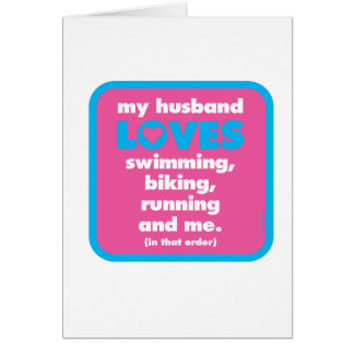 My Husband Loves Triathlons