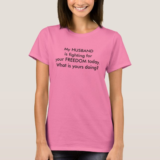 My Husband T-Shirt (Front)