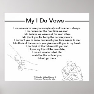 My I Do Vows__Poster Poster