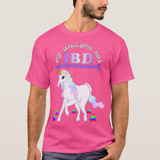 My IBD Unicorn Crohns and Colitis Awareness T-Shirt