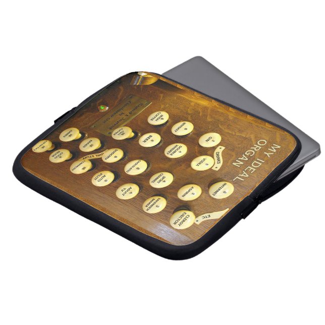 My ideal organ laptop sleeve (Front Top)