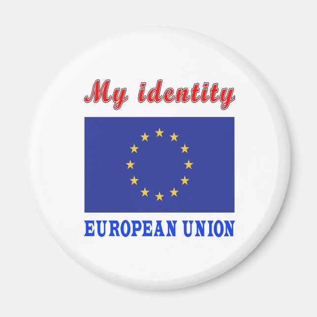 My Identity European Union Magnet (Front)