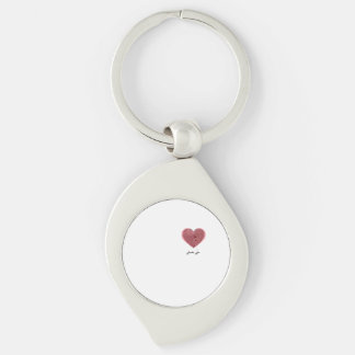 My Identity – Heart Fingerprint Design Key Ring