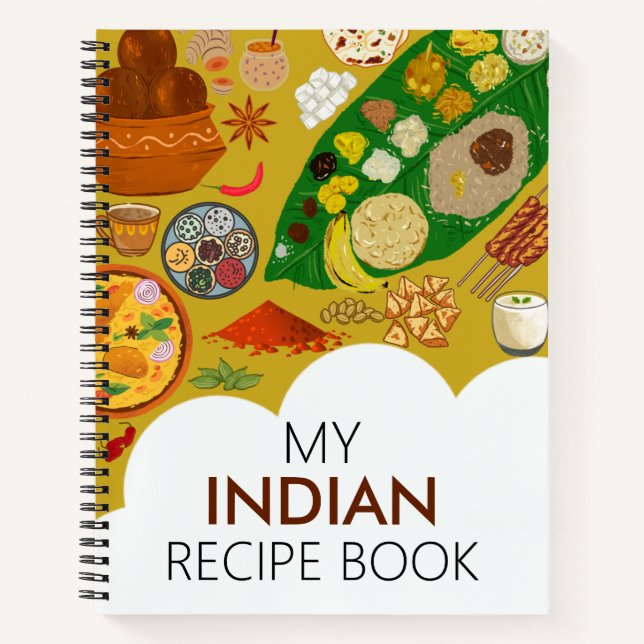My Indian recipe book  (Front)