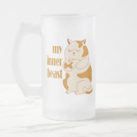 My inner beast lazy fat cat motivational quote