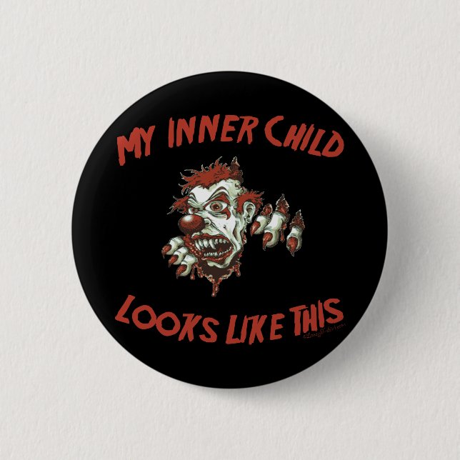 My Inner Child 6 Cm Round Badge (Front)