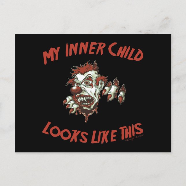 My Inner Child Postcard (Front)