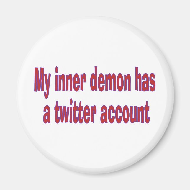My inner demon magnet (Front)
