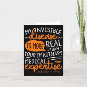 My Invisible Disease Is Real  Card