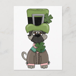 My Irish Hat Postcard