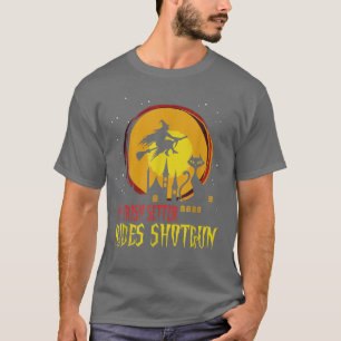 My Irish-Setter Rides Shotgun, Spooky Witch Hallow T-Shirt