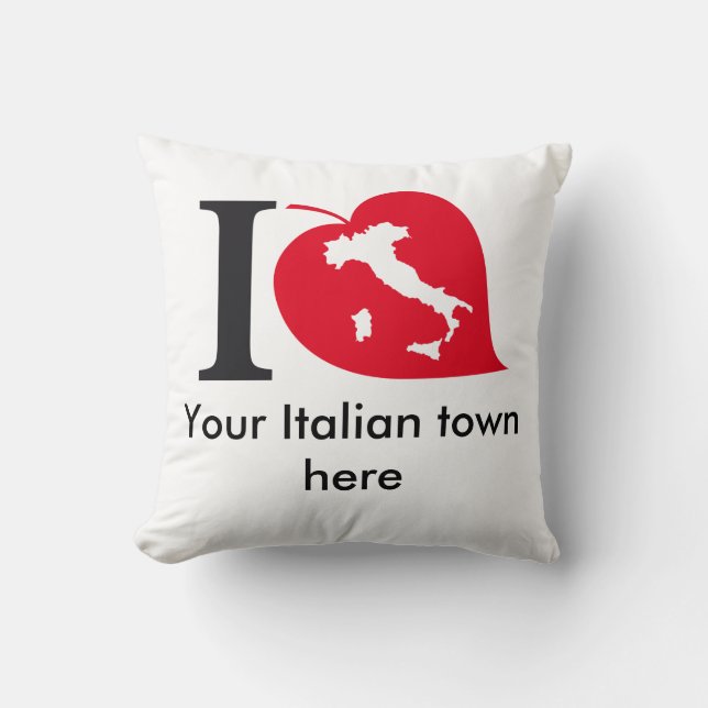 My Italian Pillow (Front)