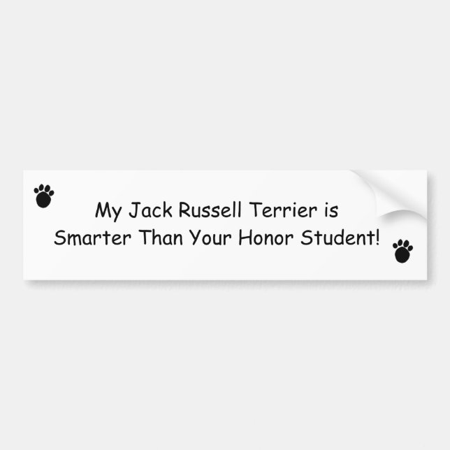 My Jack Rus... Bumper Sticker (Front)