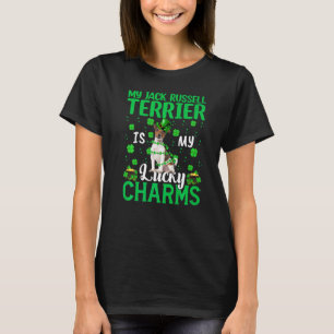 My Jack Russell Terrier Is My Lucky Charms St Patr T-Shirt