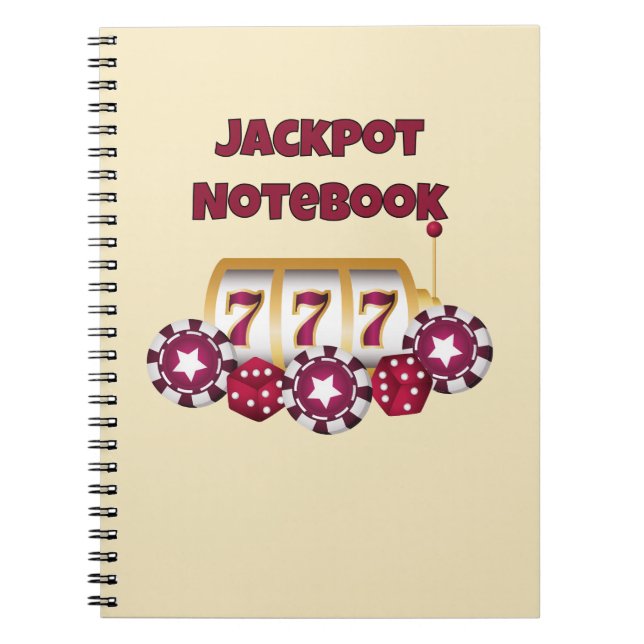My Jackpot Spiral Notebook (Front)