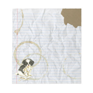 My Japanese Chin Ate my Lesson Plan Notepad