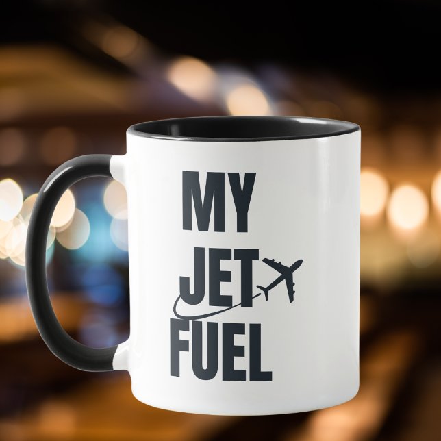 My Jet Fuel & Aeroplane, Boyfriend Husband, Funny Mug (Creator Uploaded)